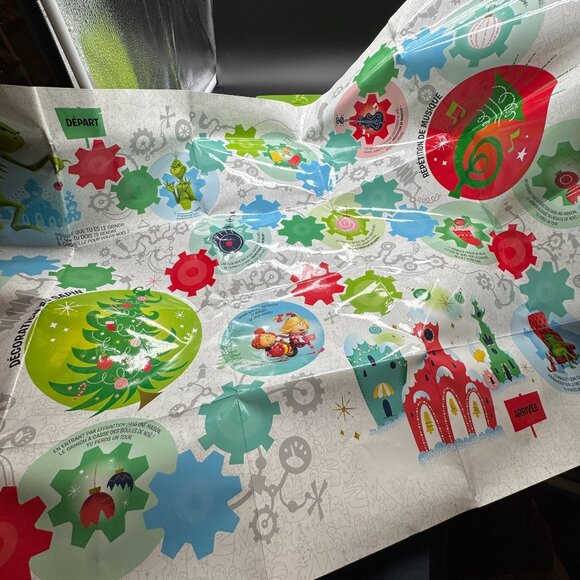 FRENCH Christmas Grinch (Grinceux) Story Book / Game with figurines *READ* - Picture 11 of 14